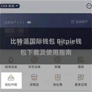 比特派国际钱包 Bitpie钱包下载及使用指南