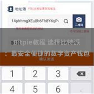 Bitpie教程 选择比特派：最安全便捷的数字资产钱包