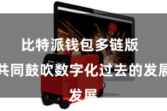比特派钱包多链版  共同鼓吹数字化过去的发展